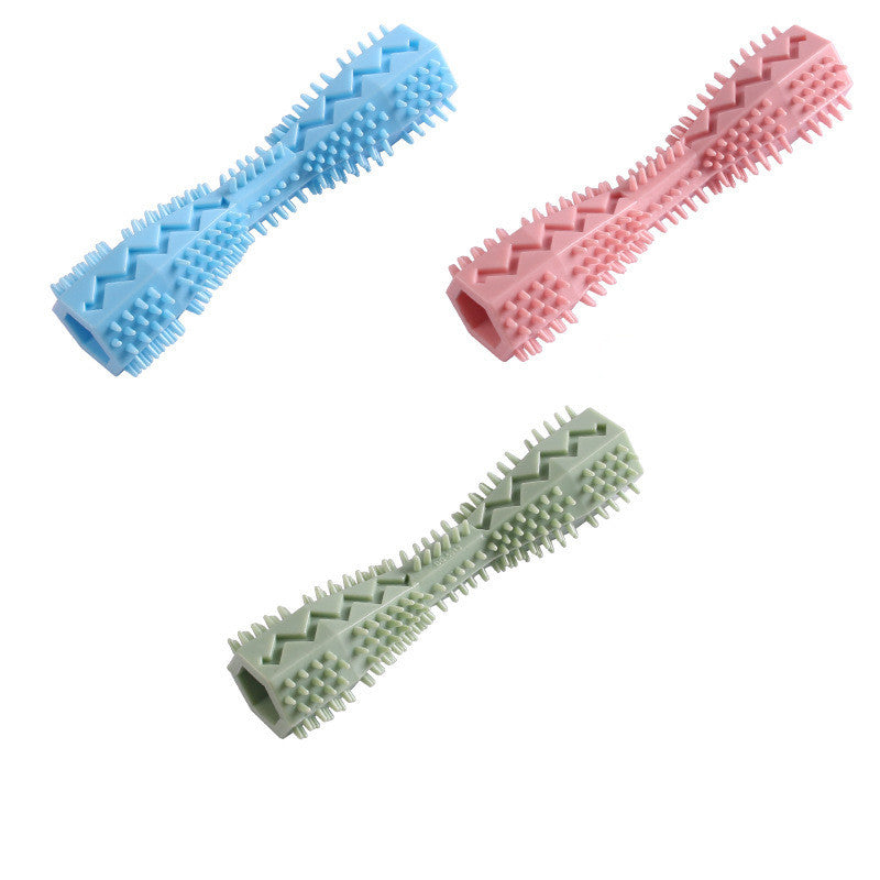 Dog Teeth Cleaning Chew Toy – Durable TPR Dental Toy for Puppies & Small Dogs