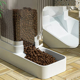 Automatic Cat & Dog Feeder and Water Dispenser – Large-Capacity Gravity Food Feeder & Waterer for Small and Large Pets