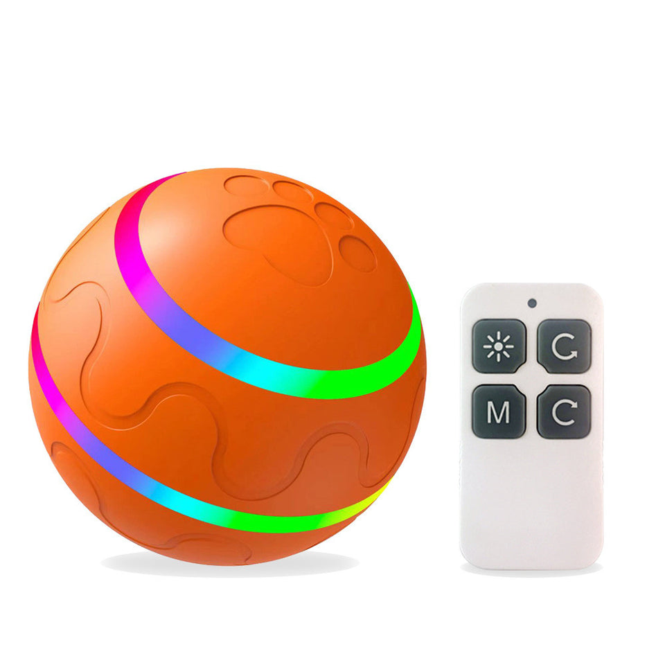 Automatic Cat Ball Toy – USB Rechargeable Self-Rotating Interactive Ball