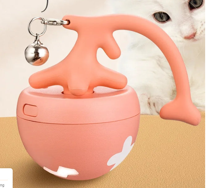 Smart Interactive Cat Toy Ball – USB Rechargeable Moving Self-Play Ball