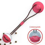 Dog Suction Cup Tug Toy – Interactive Chew Ball for Teeth Cleaning & Play