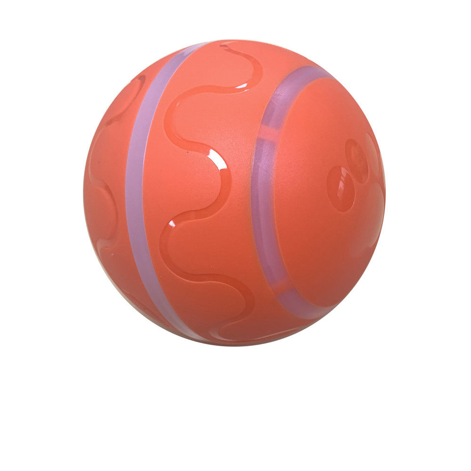 Automatic Cat Ball Toy – USB Rechargeable Self-Rotating Interactive Ball