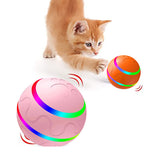 Automatic Cat Ball Toy – USB Rechargeable Self-Rotating Interactive Ball