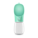 800ml Portable Dog Water Bottle – Leakproof Travel Pet Bottle with Foldable Bowl for Outdoor Walks & Hiking
