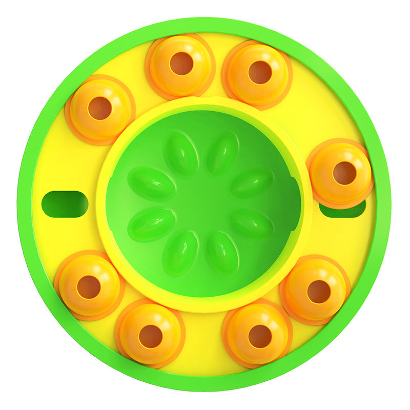 Interactive Dog Puzzle Toy – Slow Feeder Treat Dispenser for IQ Training