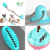 Dog Suction Cup Tug Toy – Interactive Chew Ball for Teeth Cleaning & Play
