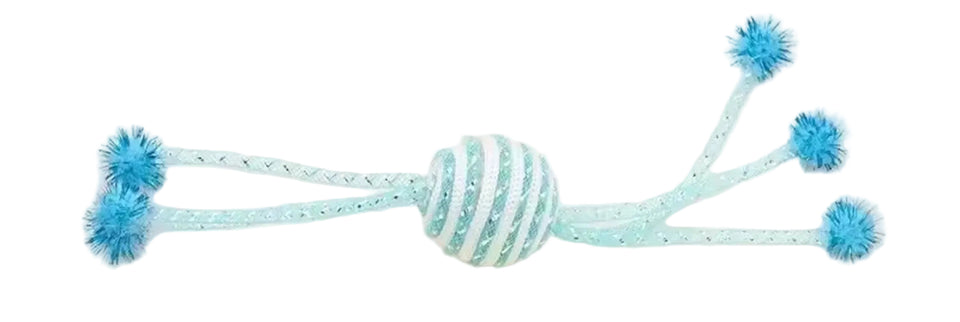 Interactive Cat Toy Set: Self-Hi Sticks, Ropes, and Bite-Resistant Wool Balls for Cats and Dogs