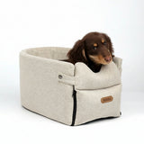 Portable Dog Car Seat Bed – Safety Travel Carrier for Small Dogs & Cats, Non-Slip & Breathable Pet Car Bed