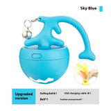 Smart Interactive Cat Toy Ball – USB Rechargeable Moving Self-Play Ball