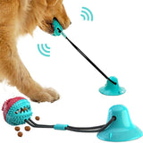 Dog Suction Cup Tug Toy – Interactive Chew Ball for Teeth Cleaning & Play