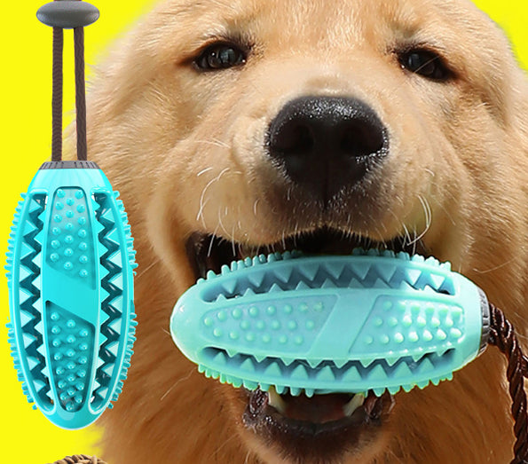Dog Suction Cup Tug Toy – Interactive Chew Ball for Teeth Cleaning & Play